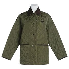 Prada Re-Nylon Steppjacke Olivgrün Khaki