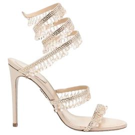 Rene Caovilla Sandalen Beige