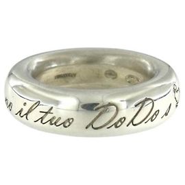 Dodo Pomellato 925 Silver Ring Dodo by Pomellato New Silvery