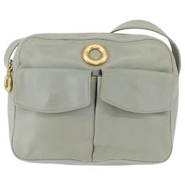 Céline Couro logo círculo Celine Verde