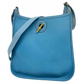 Borsa a Spalla Vespa PM Hermès Blu