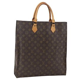 LOUIS VUITTON Bolsa Sac Plat Monogram M51140 LV Auth 158345 Monograma