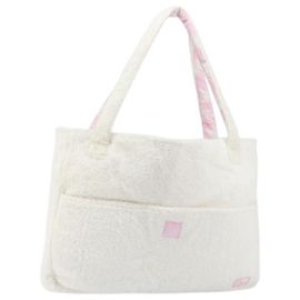 Bolsa Tote Christian Dior em algodão branco Auth 160672 Branco