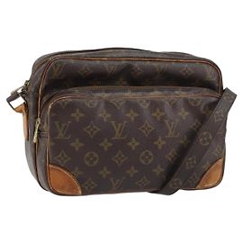 LOUIS VUITTON Bolsa de Ombro Monogram Nile M45244 LV Auth ep12392 Monograma