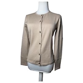 Vintage Gianni Versace Wollcardigan Beige M Beige