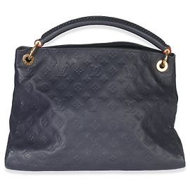 Louis Vuitton Marine Rouge Monogram Empreinte Artsy MM Azul