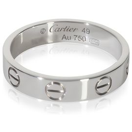 Anello Love Piccolo Modello in Oro Bianco Cartier Altro
