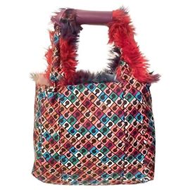 Autre Marque Meravigliosa borsa GHERARDINI Limited Edition double face Multicolore Monogramma