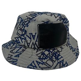 JW Anderson Bucket Hat Black Blue Grey