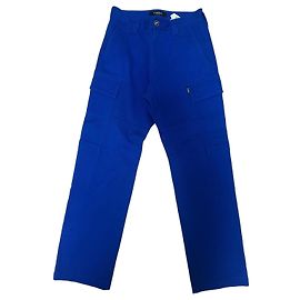 Pantaloni Cargo Blu Versace Blu
