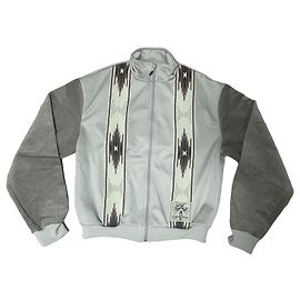 Autre Marque Kapital KOCHI & ZEPHYR Trainingsjacke Beige Hellbraun Dunkelbraun