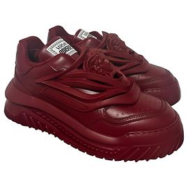 Baskets Versace Odissea Bordeaux