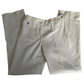 Yves Saint Laurent Pants, leggings White
