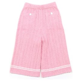 Pantalones de tweed Chanel Rosa