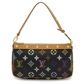 Pochette Accessori Monogram Multicolore Louis Vuitton Nero