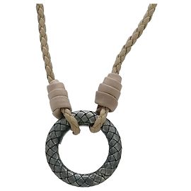 Pendente de Colar de Vidro Intrecciato da Bottega Veneta Outro