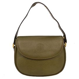 Gucci Vintage Leather Verde