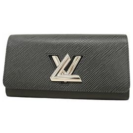 Cartera Larga Twist Epi Louis Vuitton Negro