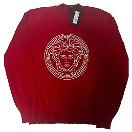Versace Red Sweatshirt White Red