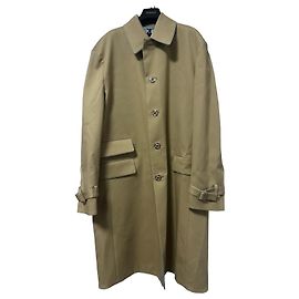 Trench de Gabardina Bondada Versace Beige