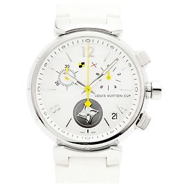 Louis Vuitton Tambour Q11BA White Dial Men's Watch Other