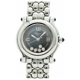 Orologio da Donna Chopard Happy Sport 27 8250 23 Quadrante Nero Altro