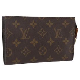 LOUIS VUITTON Monogram Bucket PM Accessory Pouch LV Auth 158671 Monogram