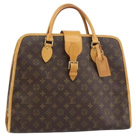 LOUIS VUITTON Bolsa de Mão Monogram Rivoli M53380 LV Auth 158311 Monograma