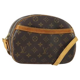 LOUIS VUITTON Bolsa de Ombro Monogram Blois M51221 LV Auth ka1061 Monograma