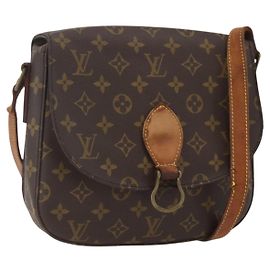 LOUIS VUITTON Monogram Saint Cloud GM Shoulder Bag M51242 LV Auth 157351 Monogram