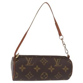 LOUIS VUITTON Monedero Papillon Monograma LV Auth 157325 Monograma