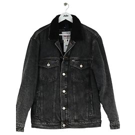Tommy Hilfiger Chaqueta de algodón negra Negro