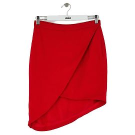 Lanvin Mini gonna rossa Rosso