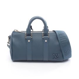 Sac à main Keepall XS LV Aerogramme de Louis Vuitton Bleu