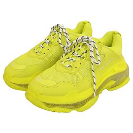 Baskets Triple S Balenciaga Autre Jaune