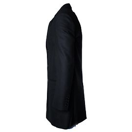Blazer noir en chevrons Saint Laurent 2018 Noir