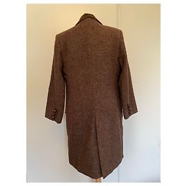 Brauner Vintage Paule Ka Harris Tweed Mantel Andere