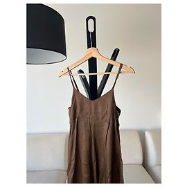 Robe longue camel/marron Dries Van Noten Autre