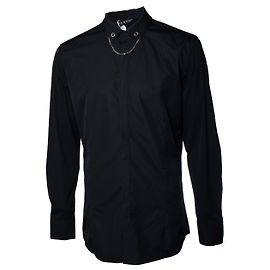 Camicia tuxedo stretch nera Neil Barrett Nero