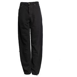 Autre Marque Darkpark gerade Jeans in Anthrazit Schwarz Grau