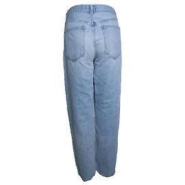 Agolde, Hellblaue Kreuzjeans Blau