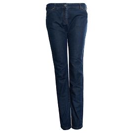 Balenciaga, blaue gerade Jeans Blau