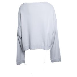 Kurzer Pullover mit Druck von Undercover Weiß Andere