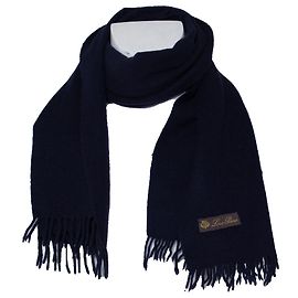 Bufanda de cachemira azul Loro Piana Azul