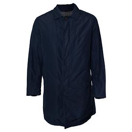 Etro, jaqueta de vento azul com forro removível Azul