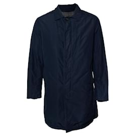 Etro, blue wind jacket with removable lining Blue