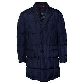 Fay, blauer gesteppter Mantel Blau