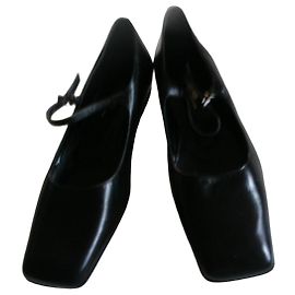 Autre Marque Mocassins Baby Shark en cuir noir 37 Fr Noir