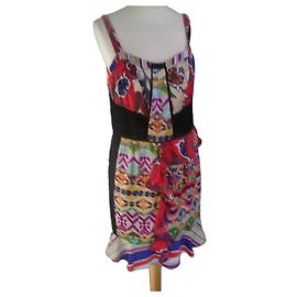 Autre Marque Robe de cocktail Leslie en polyester Taille 40 Multicolore