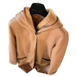 Ventcouvert Lambskin Jacket Camel Camel